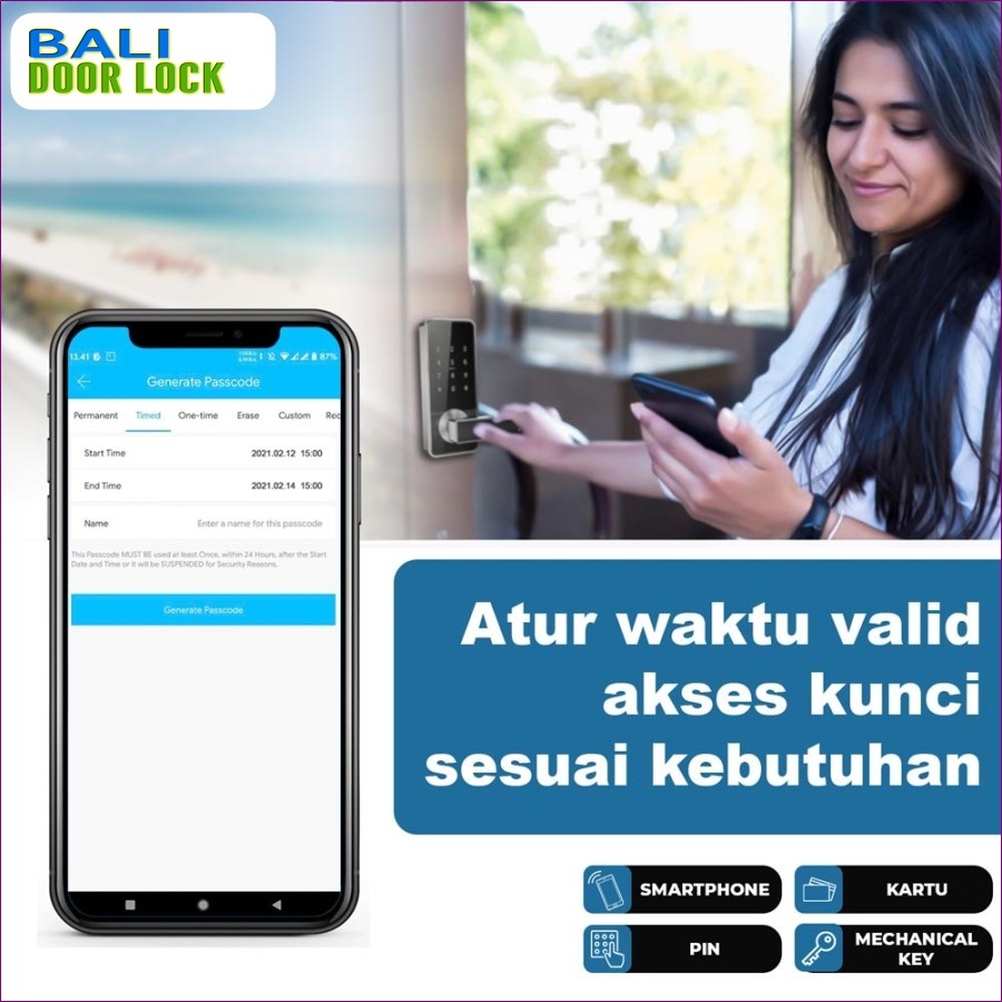 Smart Door Lock di Bali