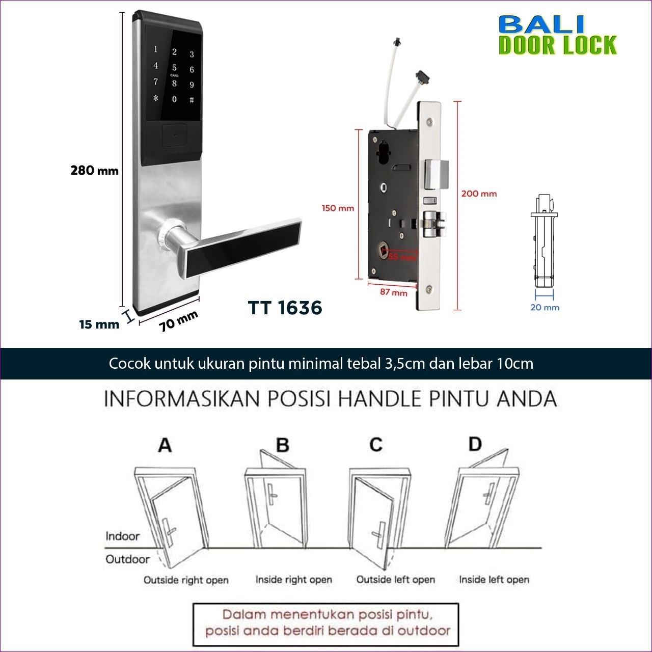 Smart Door Lock di Bali