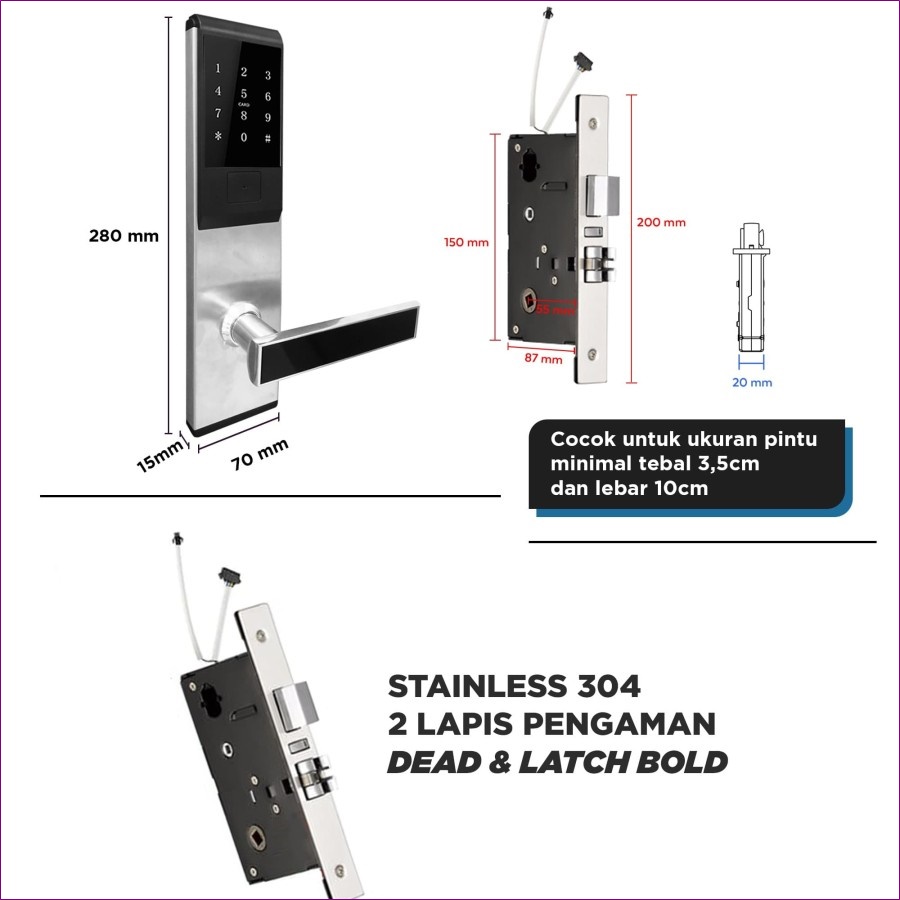 Smart Door Lock untuk Villa di Bali