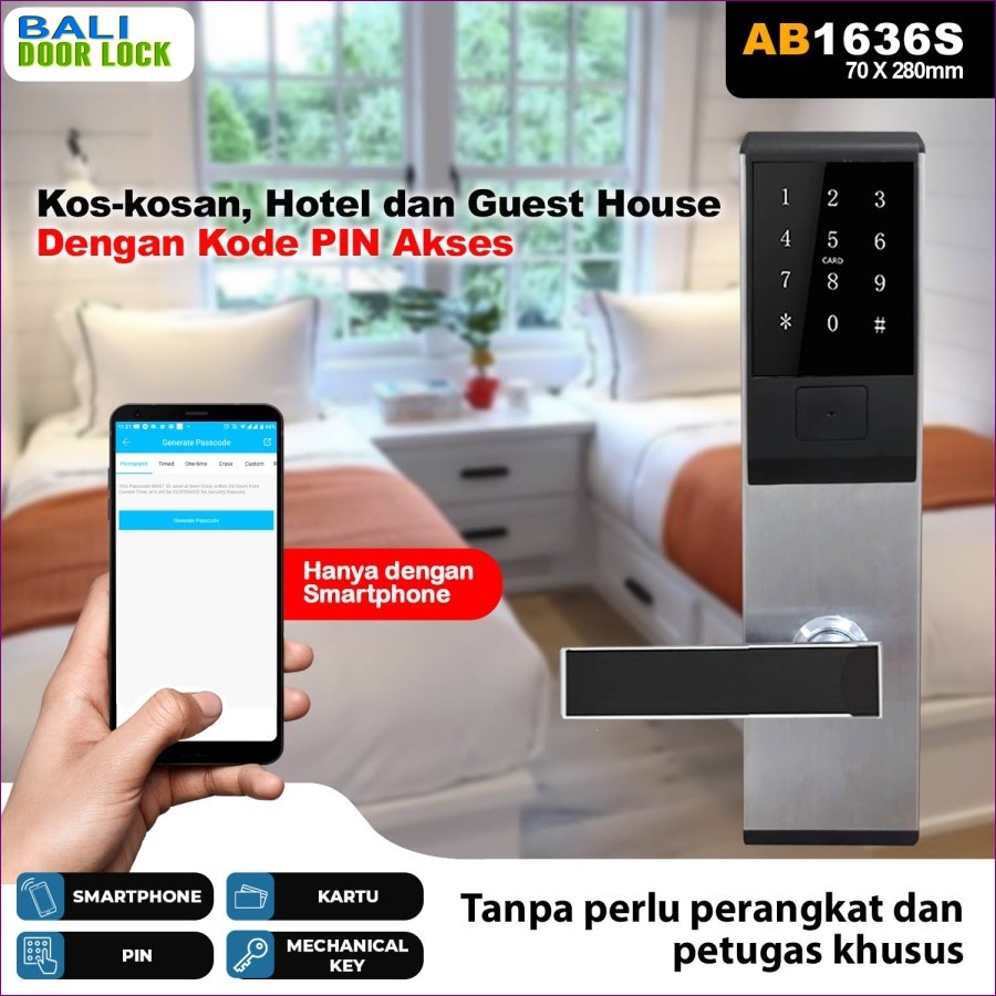 Smart Door Lock untuk Villa di Bali